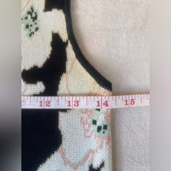 rachel rachel roy floral sweater dress fine woven wiggle body con midi dress xs - Picture 10 of 12